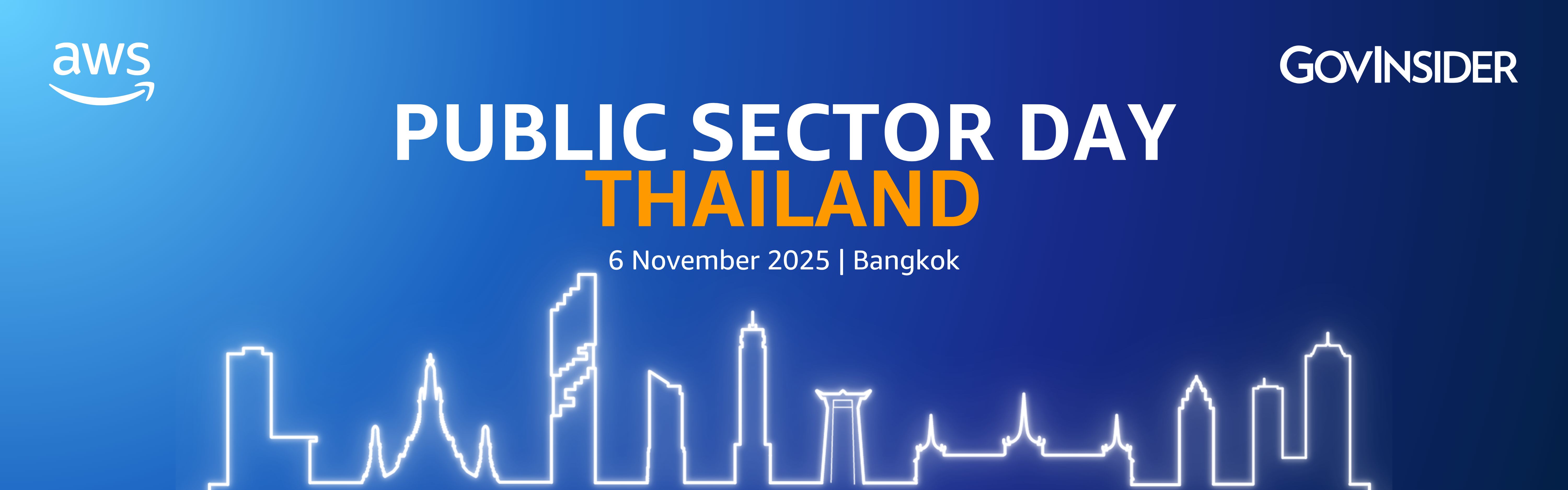 event banner for Public Sector Day Thailand