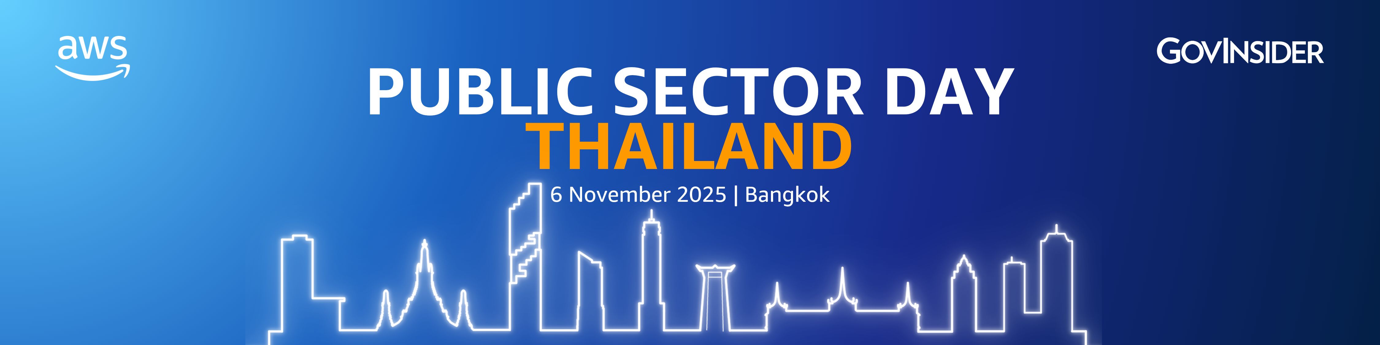 event banner for Public Sector Day Thailand