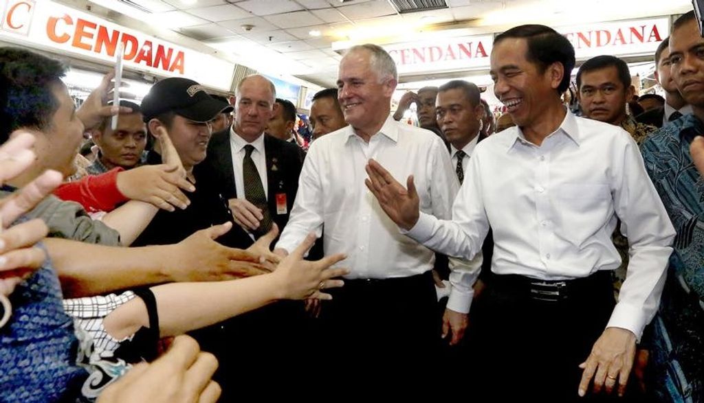Malcolm Turnbull in Indonesia