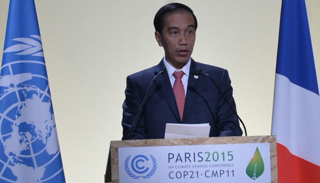 President Joko Widodo at COP21