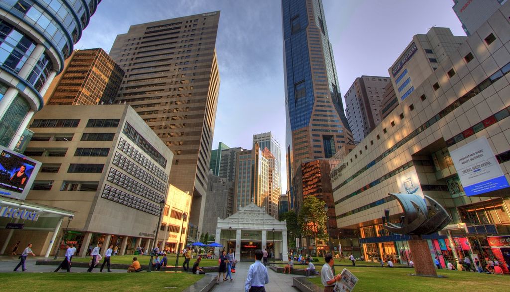 Raffles place
