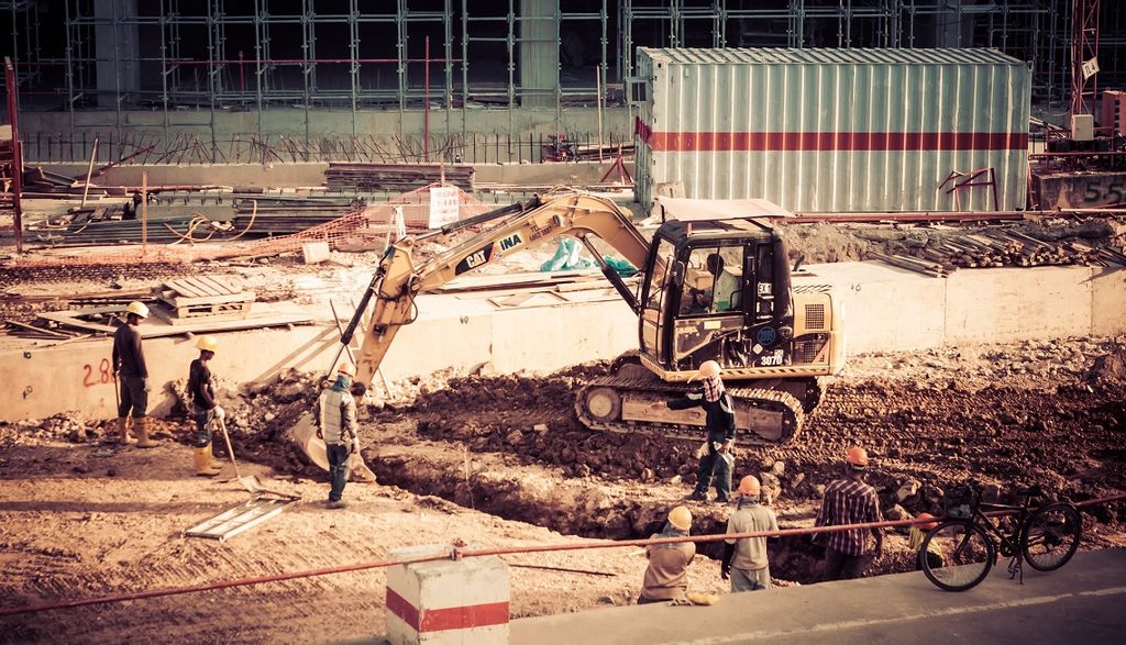 Singapore construction site