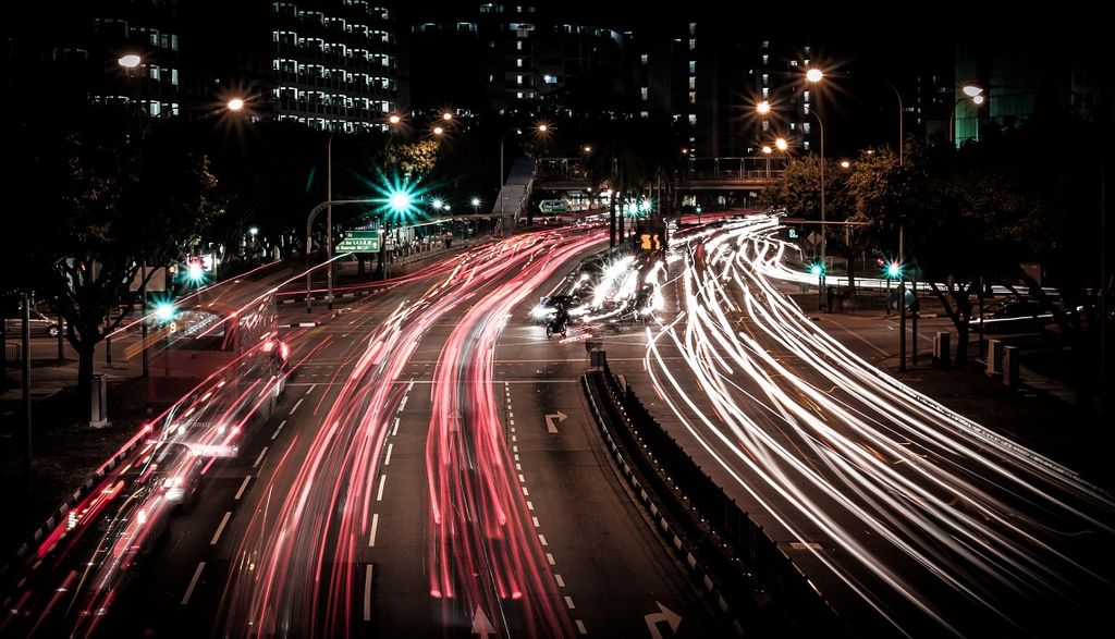 Traffic in Singapore