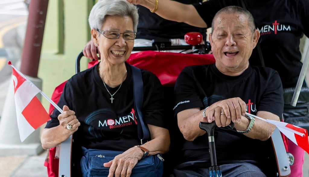 Elderly cycling