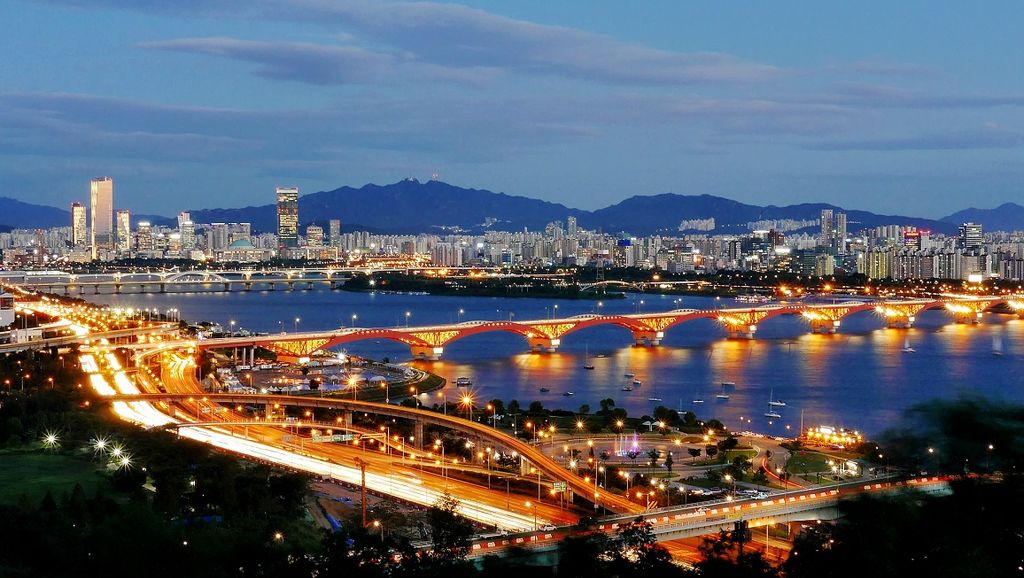 Seoul nightscape