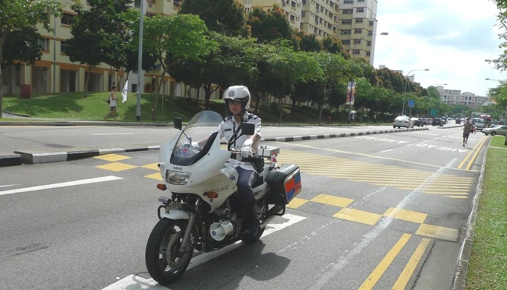 Singapore traffic police