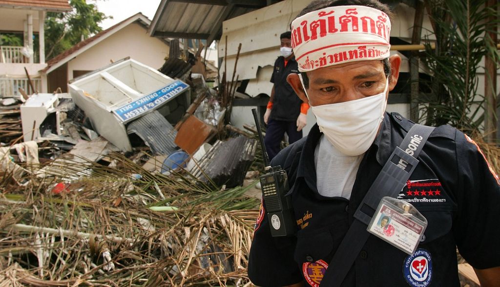 Tsunami aftermath thailand