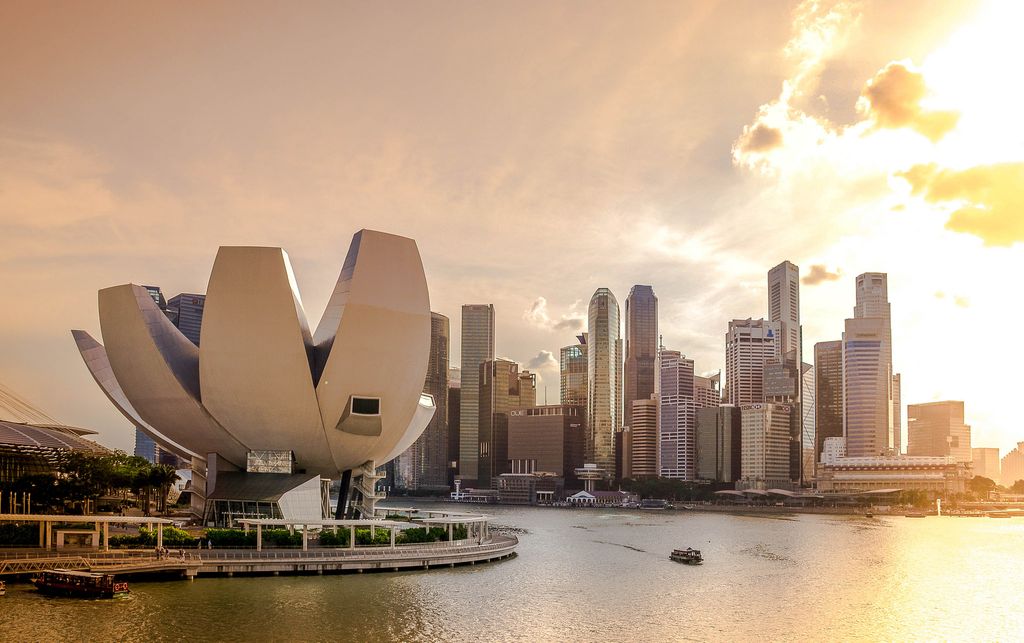 Singapore sunset