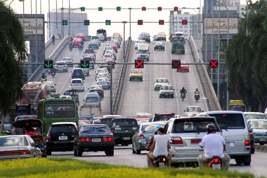 Thailand traffic