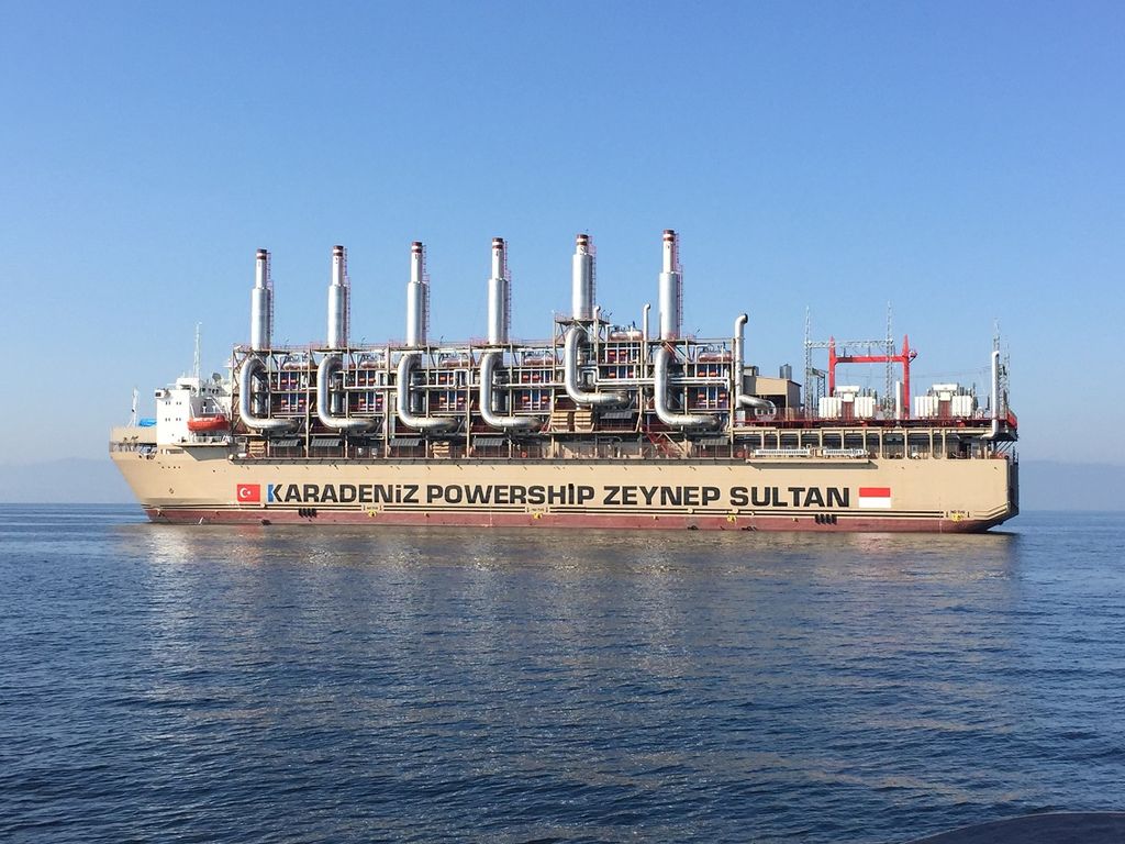 Floating powership