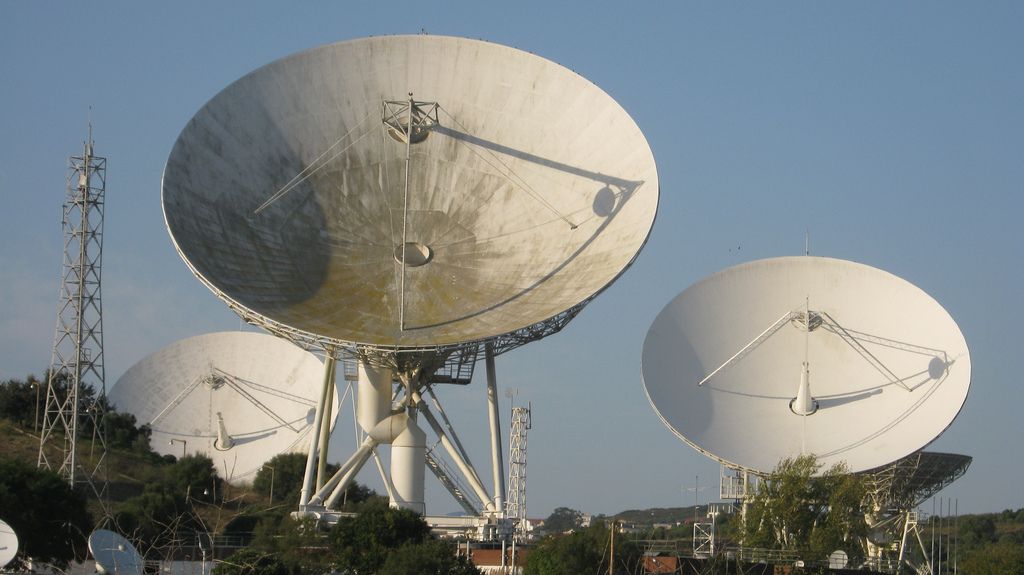 Satellite dishes