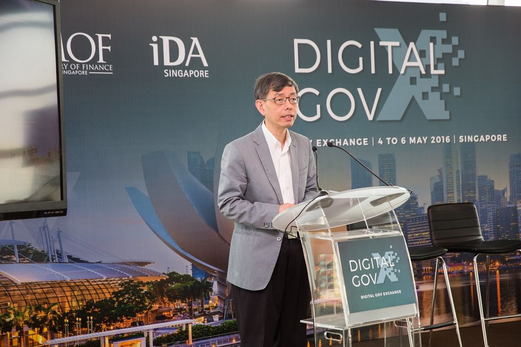 Peter Ong at Digital Government Exchange Singapore