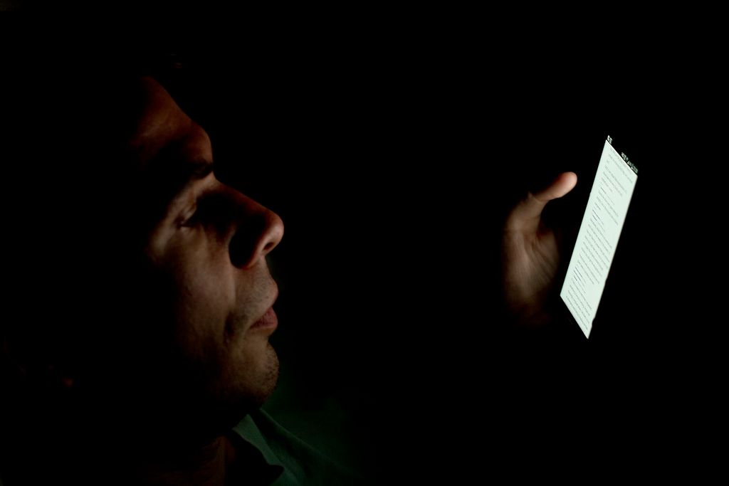 Smartphone user