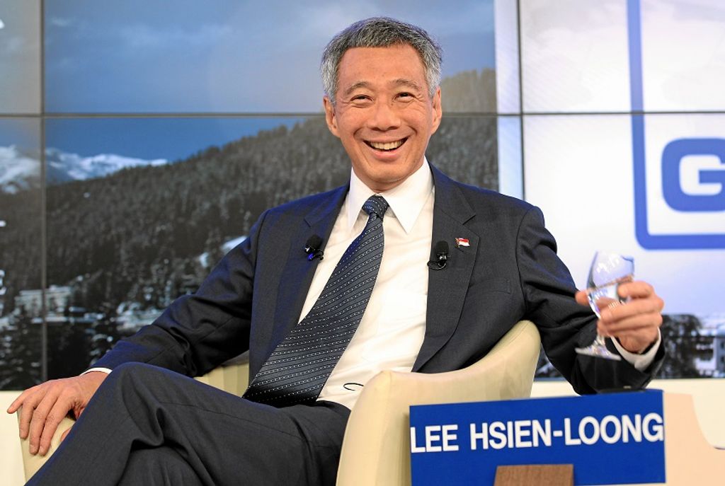 The Outlook for East Asia: Lee Hsien-Loong smiles
