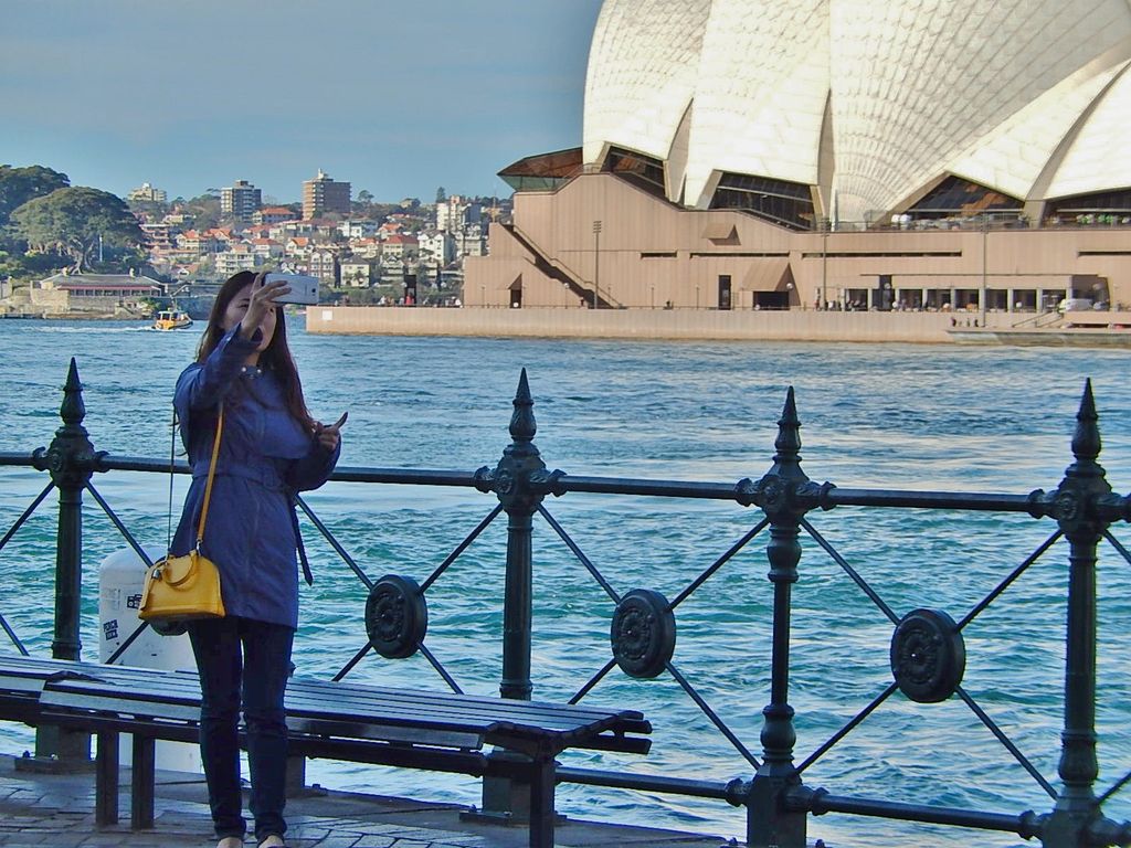 selfie sydney opera house