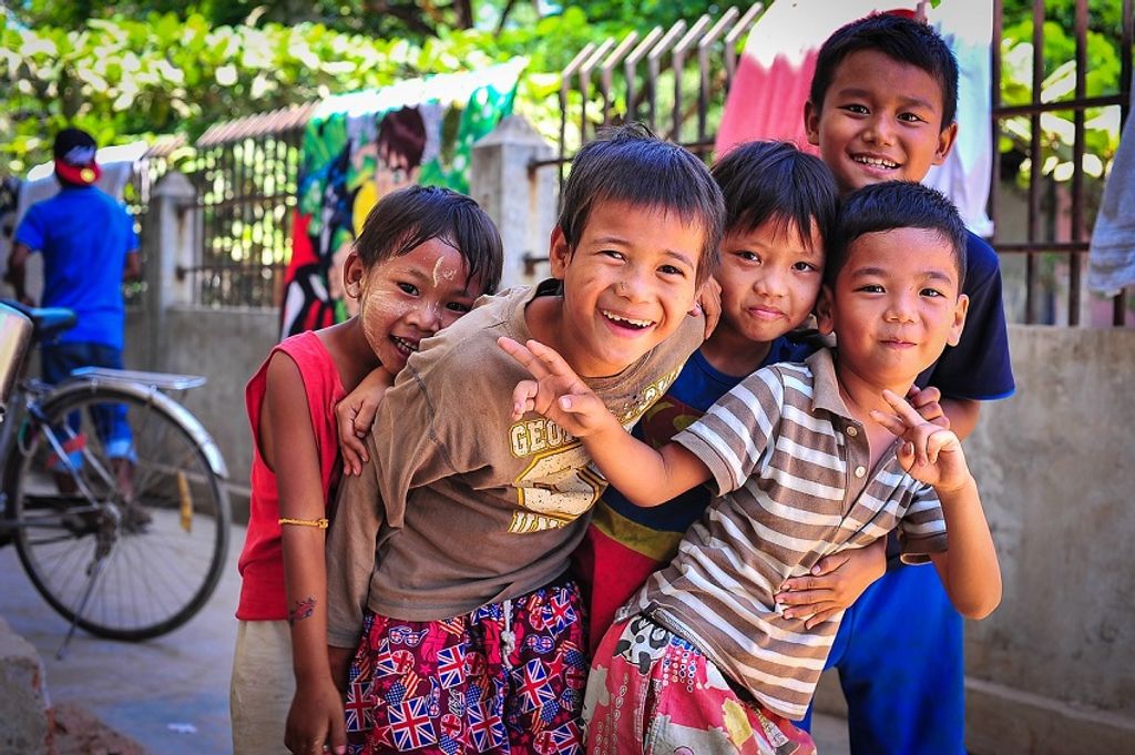 myanmar kids