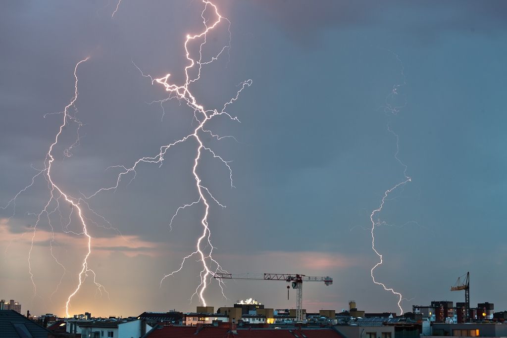 lightning storm