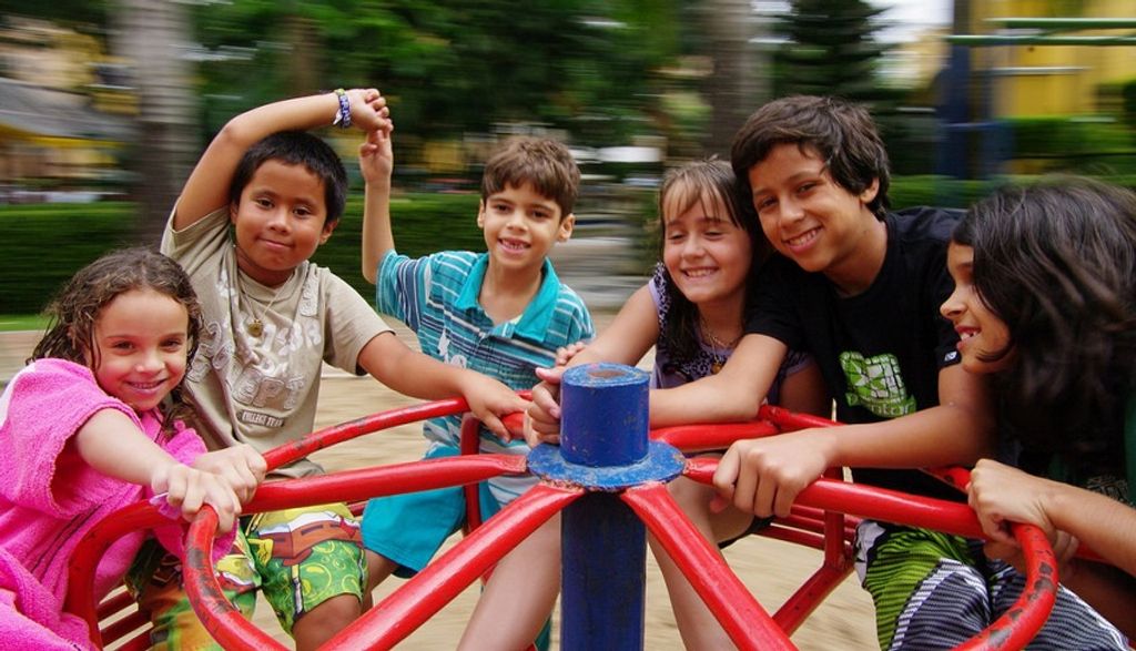 Kids merry go round
