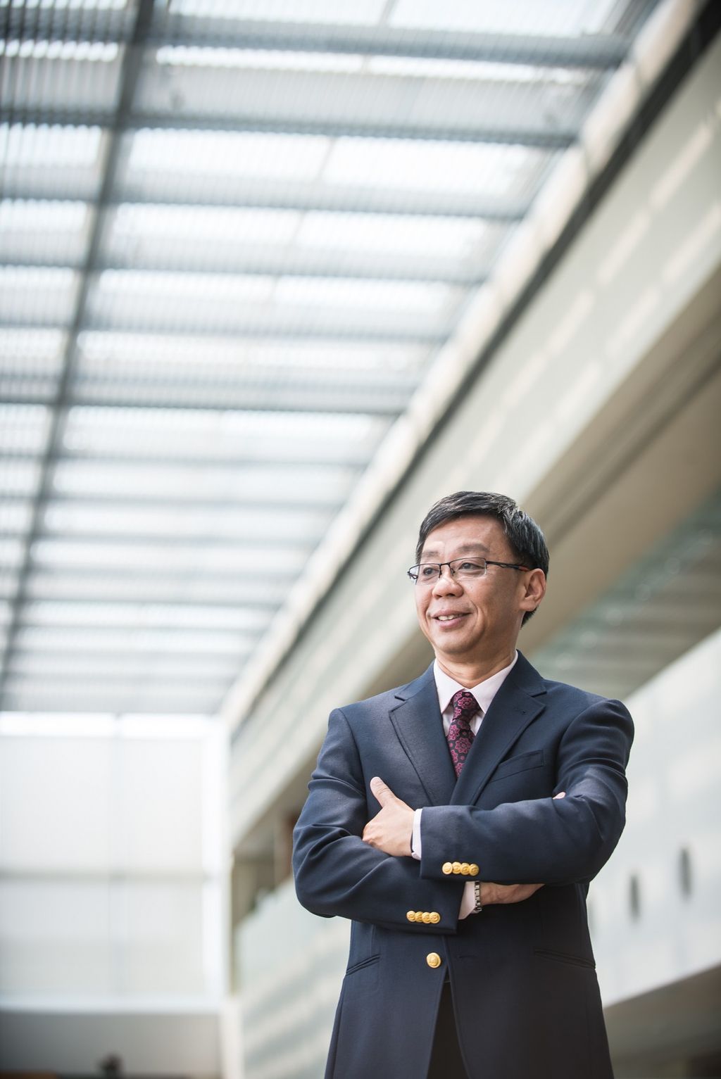Profile images of Tan Tai Yong for Yale NUS. Photo: Samuel He