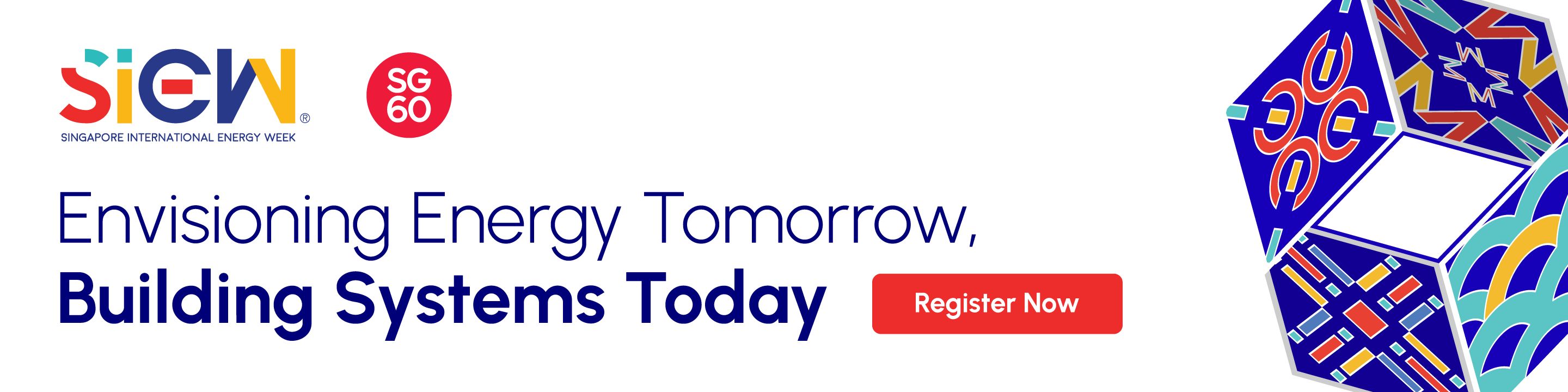 event banner for Singapore International Energy Week 2025