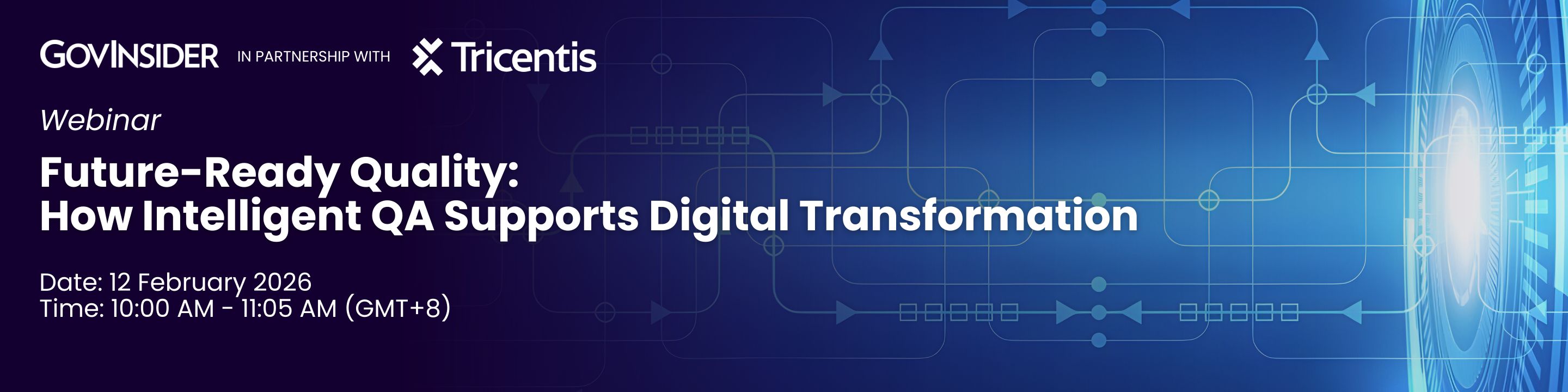 event banner for Future-Ready Quality: How Intelligent QA Supports Digital Transformation